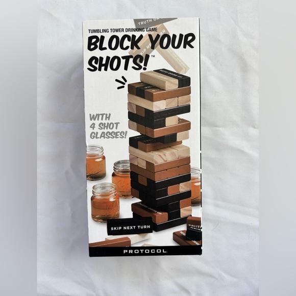 Protocol “Block Your Shots” Fun Party Game - Picture 1 of 3